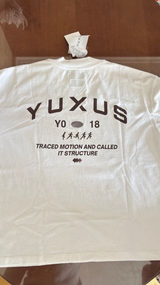 Camiseta YUXUS Manga Larga Blanca Talla XL