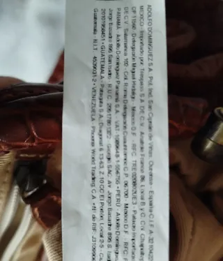 Bolso Adolfo Dominguez Marrón Cocodrilo