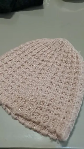 Berretto bambina con fiocco