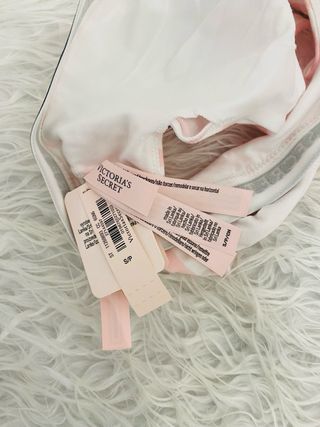 Top Victoria's Secret Rayas Rosas S