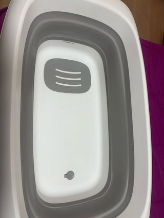 Bañera para bebé plegable