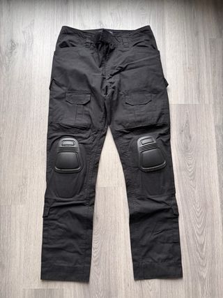 Uniforme Airsoft Negro Táctico