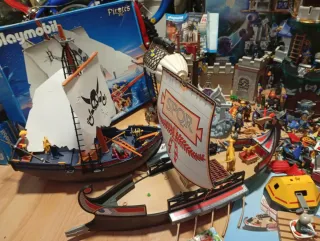 Playmobil Lote Novelmore Barcos y Extras