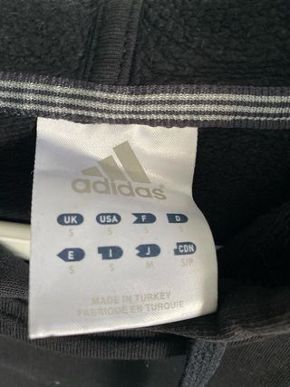 Sudadera Adidas Negra con Capucha