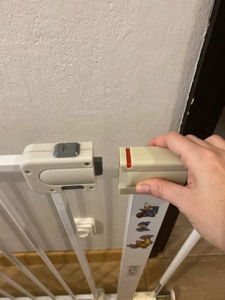 Puerta seguridad para bebés