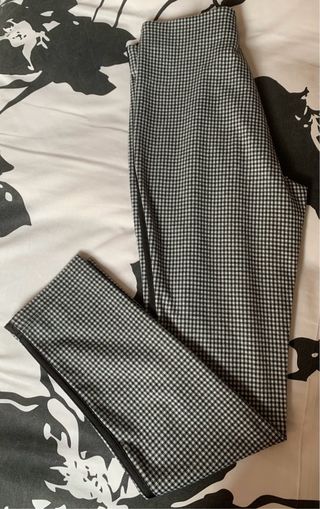 PANTALÓN DE CUADROS MUJER