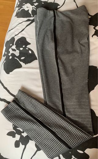 PANTALÓN DE CUADROS MUJER