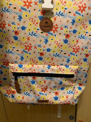 Zaino Cabaia donna fantasia floreale