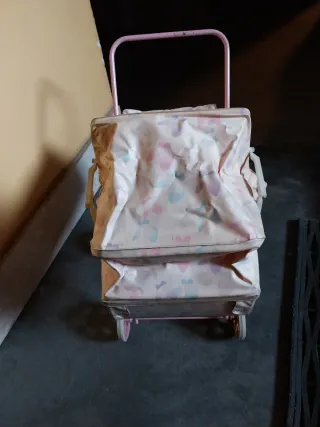 Carrozzina e passeggino bambola anni '80