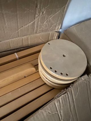 Parque infantil madera 7+1