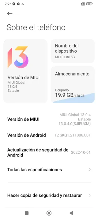 Xiaomi Mi 10 Lite 5G