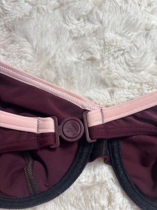 Sujetador bikini Adidas morado