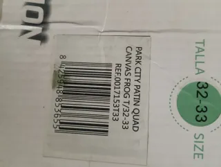 Patines Bota Converse Talla 32-33