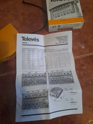 Amplificador Televés MATV