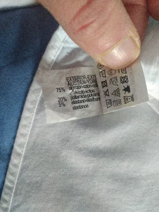 Camisa Zara Blanca Hombre