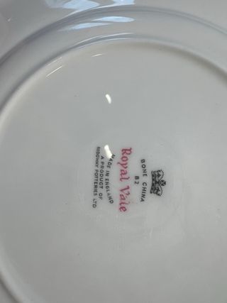 Lote 3 platitos de porcelana dorados