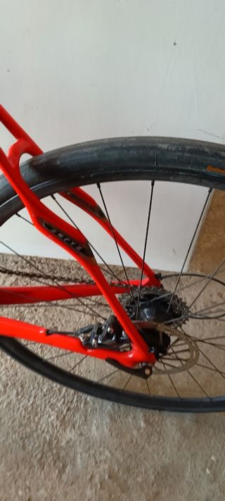 Bicicleta de Carretera Roja Specialized