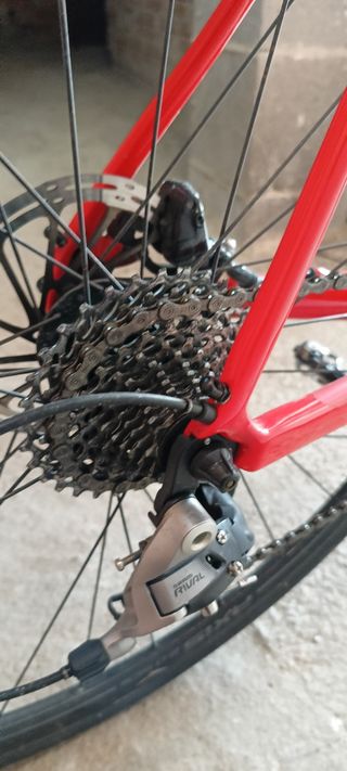 Bicicleta de Carretera Roja Specialized