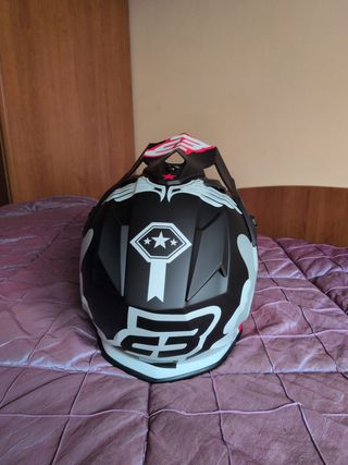 Casco Motocross Bogotto V328 Fibra Vidrio