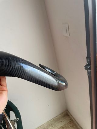 Protector escape carbono original