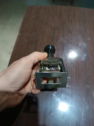 Sello numerador antiguo