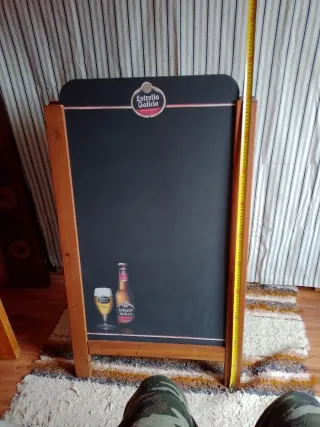 Cartel Publicitario Caballete Estrella Galicia ,