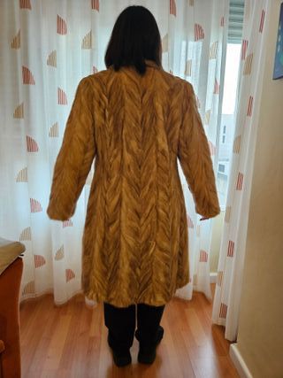 Abrigo pelo color pastel