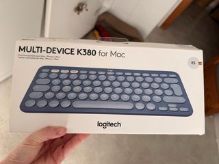 Teclado Logitech K380 Multi-Device Mac Azul