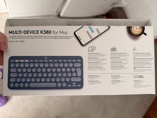 Teclado Logitech K380 Multi-Device Mac Azul