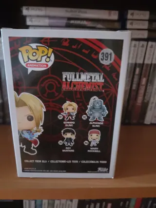 Funko Pop Edward Elric 391 Fullmetal Alchemist