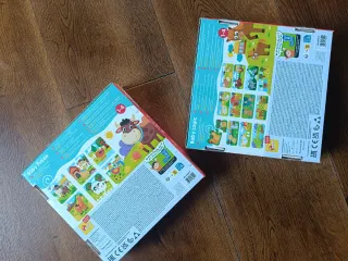 2 Puzzle Baby Lisciani 1-4 Anni