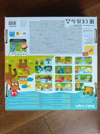 2 Puzzle Baby Lisciani 1-4 Anni
