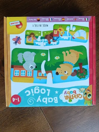 2 Puzzle Baby Lisciani 1-4 Anni