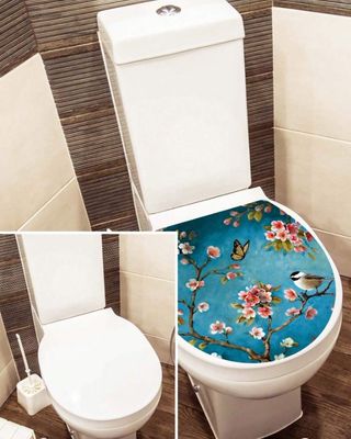 ADHESIVO PARED PLANTA +REGALO ADHESIVO WC