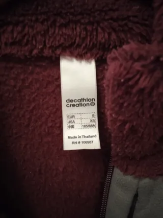 Chaqueta polar Quechua Talla S