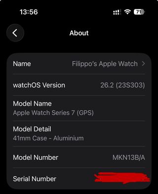Apple Watch Series 7 Azul