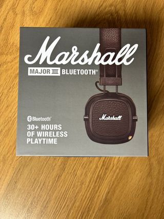 Auriculares Marshall Major III Bluetooth Marrones