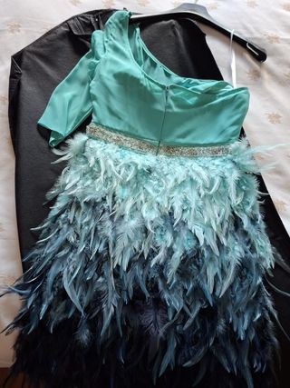 Vestido fiesta Carla Ruiz talla 40