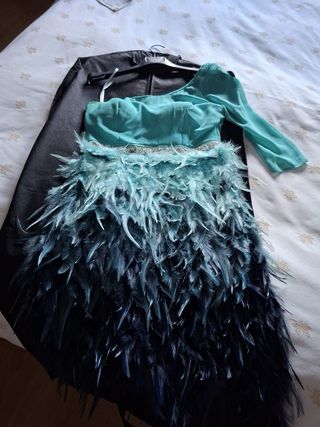 Vestido fiesta Carla Ruiz talla 40