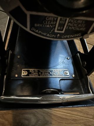 2 Vecchie Fotocamere Kodak a Soffietto