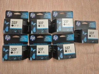 Pack 8 Cartuchos Tinta HP 337 Negro