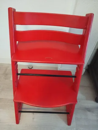 Silla Stokke Roja