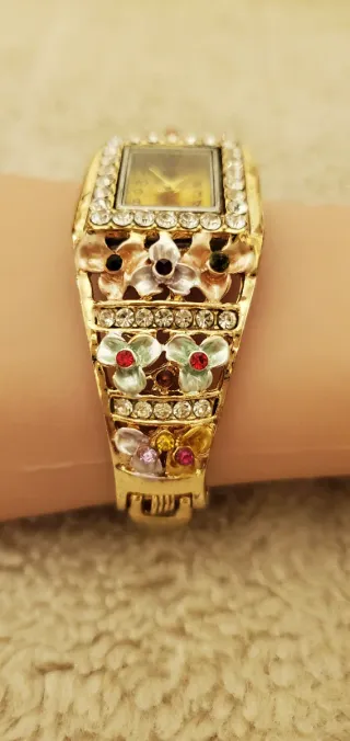 Orologio donna Bangle floreale