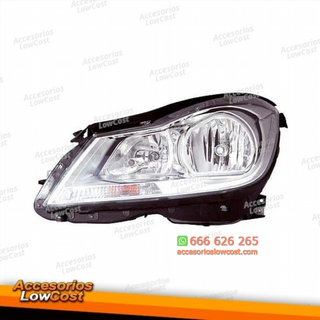 FARO DELANTERO IZQUIERDO MERCEDES W204 CLASE C (1