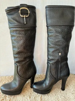 Botas Gucci Negras Talla 36