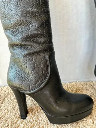 Botas Gucci Negras Talla 36