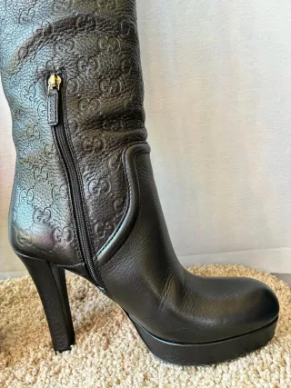 Botas Gucci Negras Talla 36