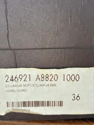 Botas Gucci Negras Talla 36