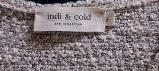 Chaqueta punto gris con brillos