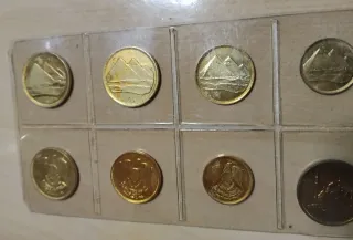 Lote de 10 Monedas Egipto